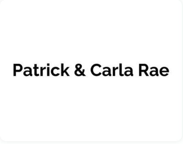 Patrick & Carla Rae